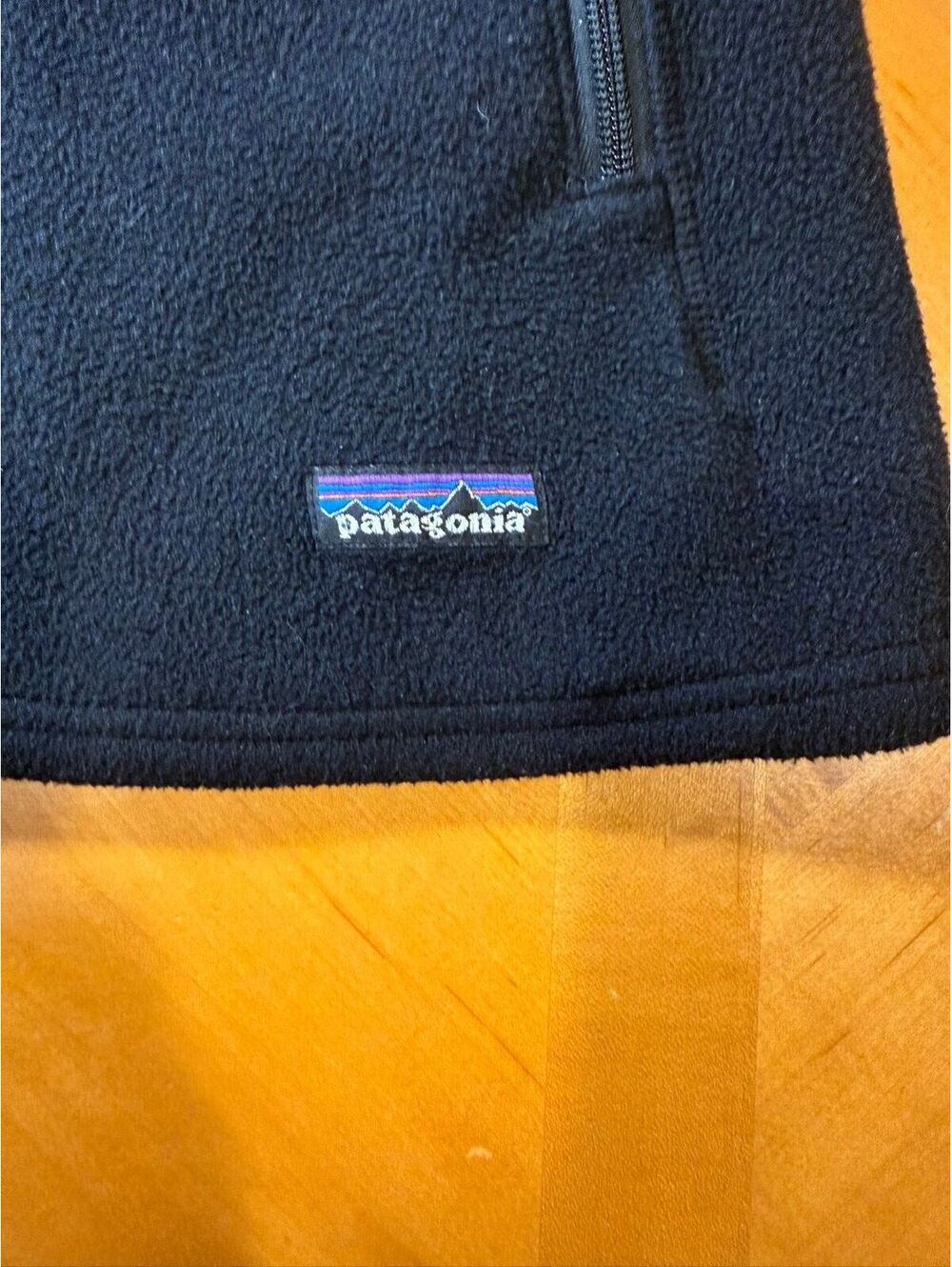 Patagonia Fleece Vest Black PSIA Patch Womens Medium - Picture 7 of 11